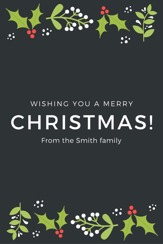 From the Smith family
